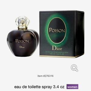 Dior Poison Eau de Toilette Spray - Black and Gold